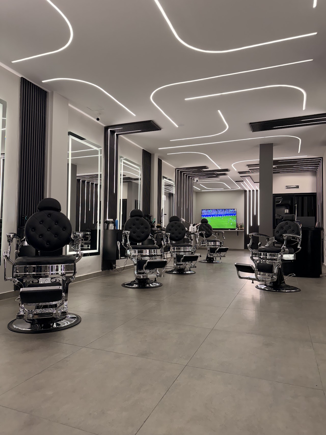 Interior de Barberia MB Premium en Acassuso