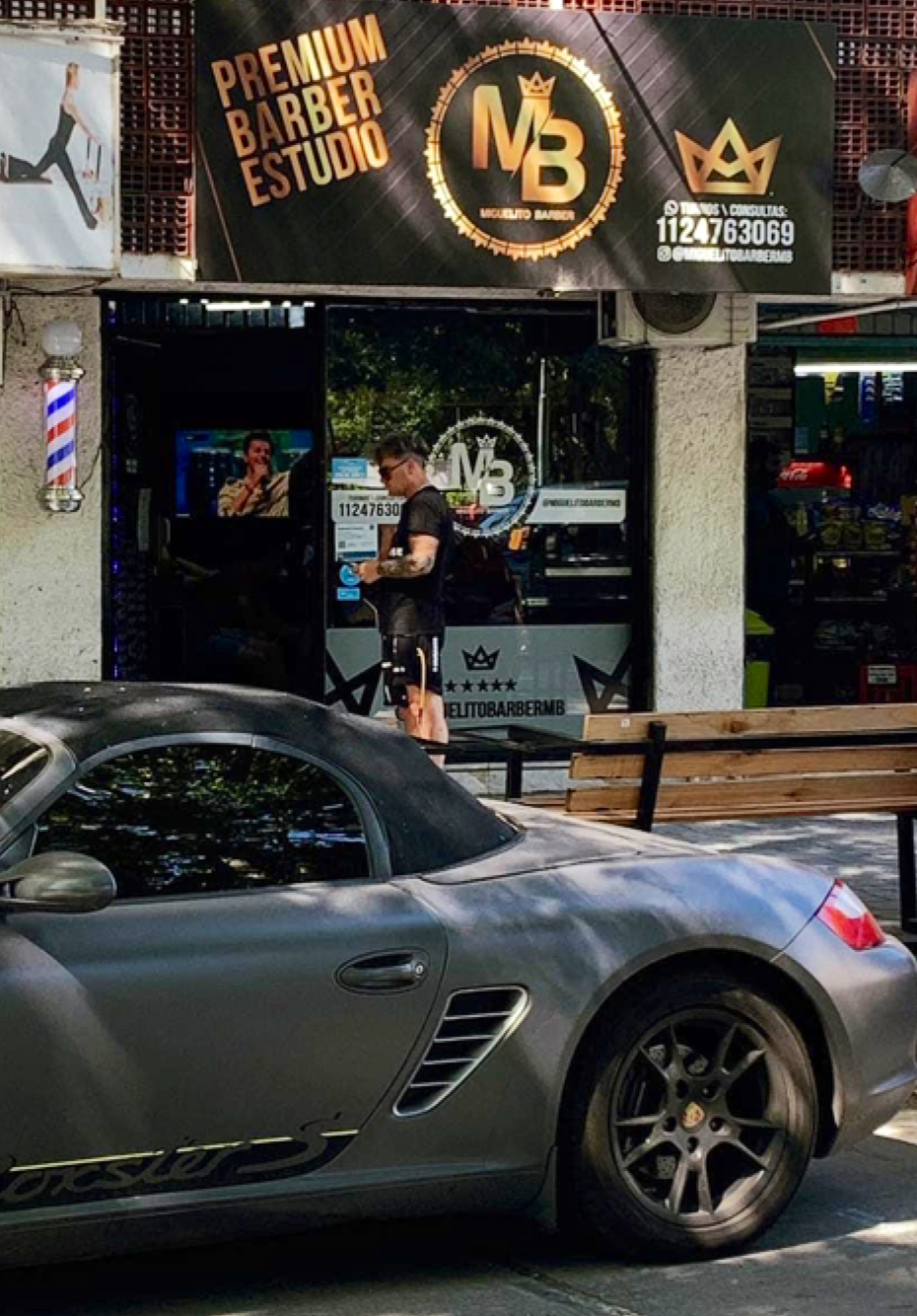 Fachada de Barberia MB Premium en Acassuso